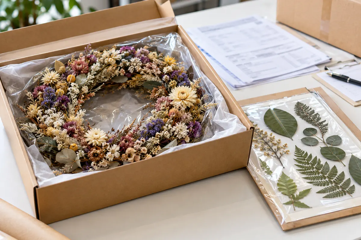 Illustrative freight-planning concept for botanical cargo